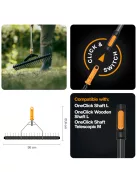 Fiskars OneClick gyepszellőztető gereblye fej (1080679)