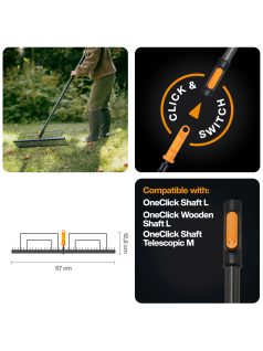 Fiskars OneClick gyűjtőgereblye fej (1080680)