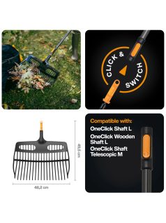 Fiskars OneClick terményvilla fej (1080681)