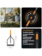 Fiskars OneClick pengés talajlazító fej (1080685)