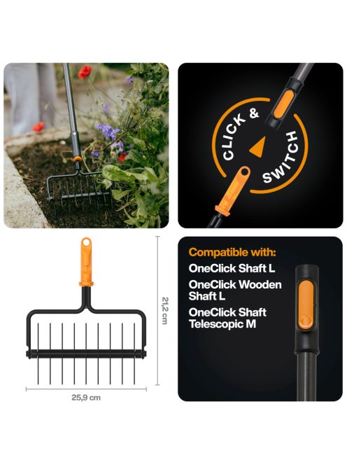 Fiskars OneClick csillagkapa fej (1080688)
