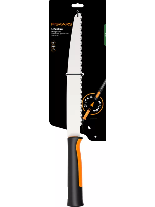 Fiskars OneClick fűrész fej, egyenes (1080691)
