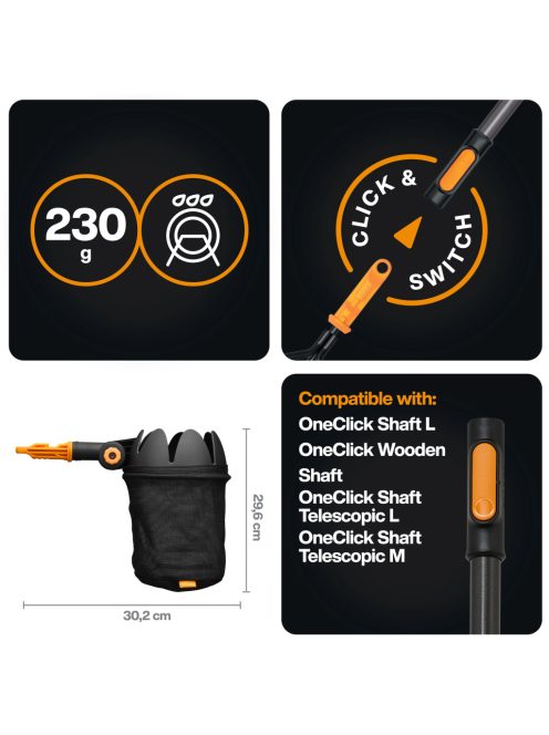 Fiskars OneClick gyümölcsszedő (1080692)