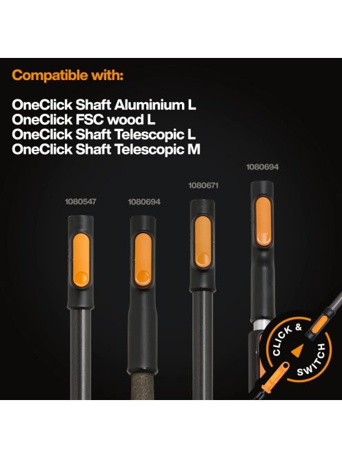 Fiskars OneClick gyümölcsszedő (1080692)