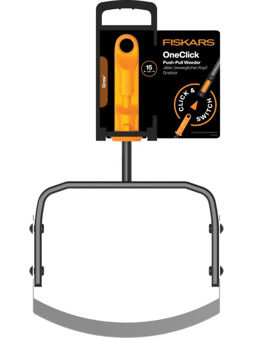 Fiskars OneClick toló-húzó gyomláló fej (1080696)