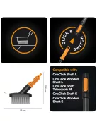 Fiskars OneClick Járdatisztító kefe fej (1080697)