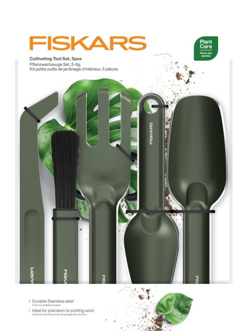 Fiskars Plant Care talajszerszám készlet 5 db-os (1080778)