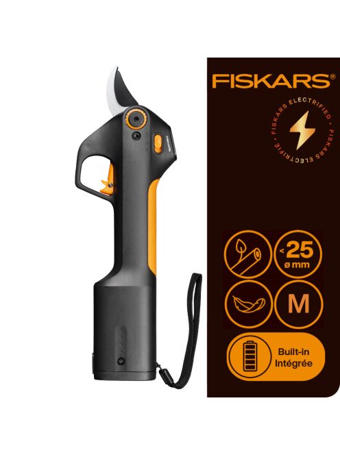 Fiskars Power Tools elektromos metszőolló ePruner PR10 Bypass, M, beépített akkumulátorral (1082297) BEVEZETŐ ÁR