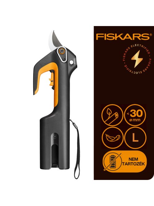 Fiskars Power Tools elektromos metszőolló ePruner PR12 Bypass, L, akkumulátor nélkül (1082298)