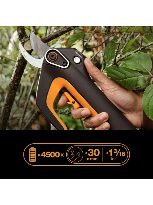Fiskars Power Tools elektromos metszőolló ePruner PR12 Bypass, L, akkumulátor nélkül (1082298)