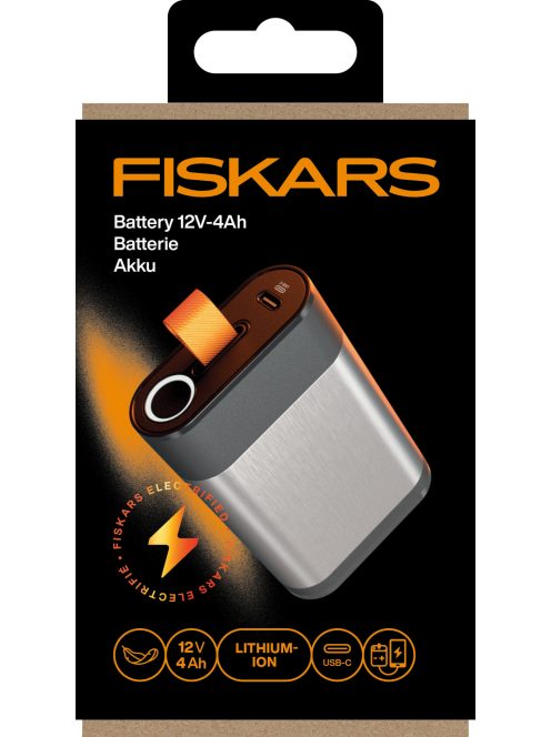 Fiskars Power Tools BT12 akkumulátor 12V-4Ah (1082341)