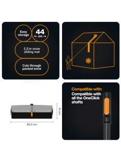 Fiskars OneClick hóeltávolító tetőről (1086993)