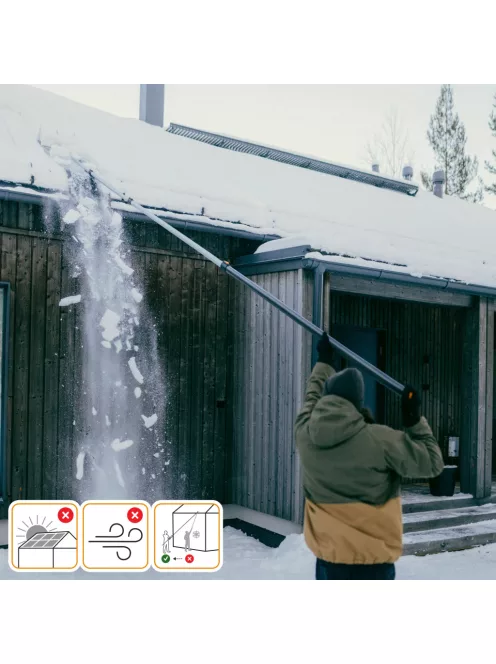 Fiskars OneClick hóeltávolító tetőről (1086993)