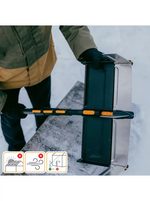 Fiskars OneClick hóeltávolító tetőről (1086993)