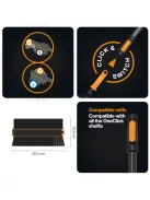 Fiskars OneClick autós seprű és kefe (1086995)