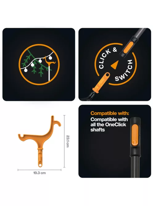 Fiskars OneClick akasztóhorog segédeszköz (1086996)