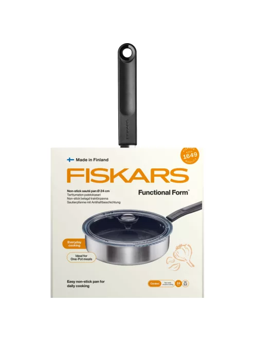 Fiskars Functional Form™ serpenyő, 24 cm, kerámiabevonatos (1087460)