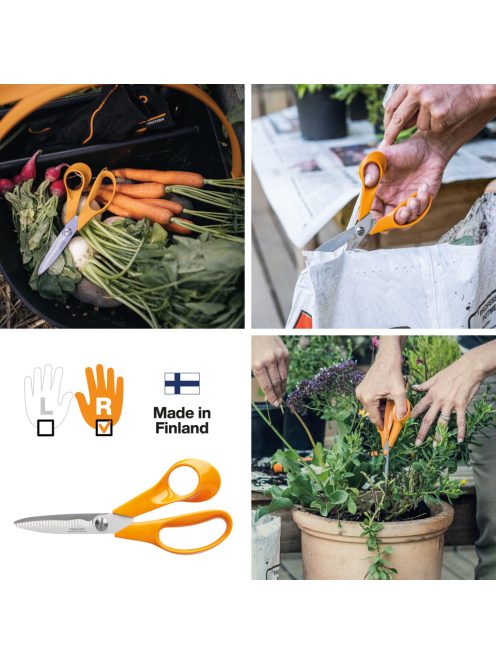 Fiskars Classic Univerzális kerti olló, 18 cm (1000555) - 25 év garanciával