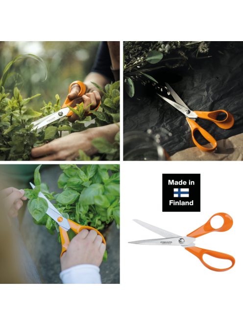 Fiskars Classic Univerzális kerti olló, 21 cm (1001539) - 25 év garanciával