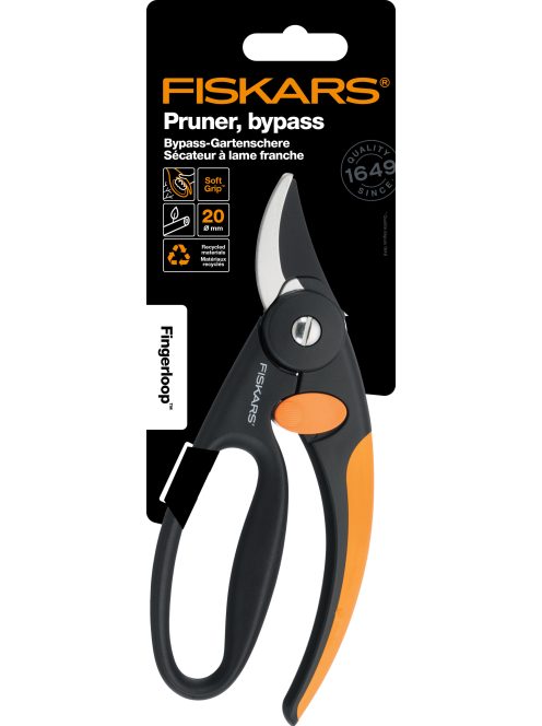 Fiskars Fingerloop™ P44 Ujjvédő metszőolló, bypass (1001534)
