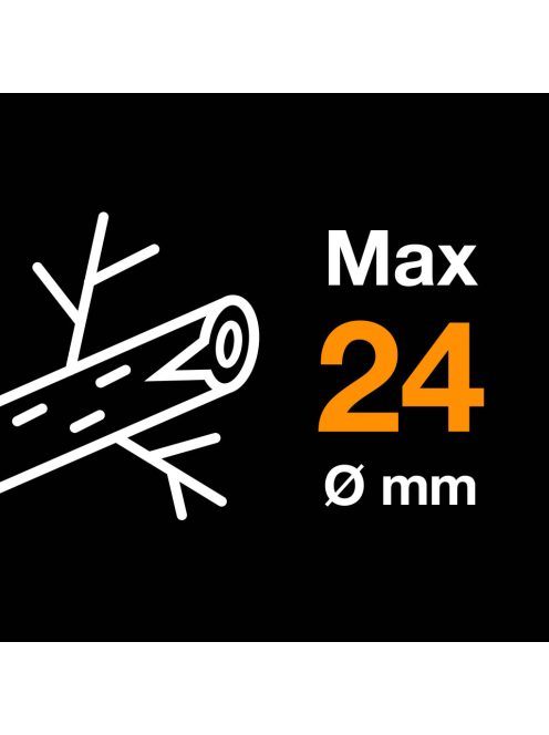 Fiskars PowerStep™ P83 metszőolló, rávágó, 3 fokozatú állítással (1000575)