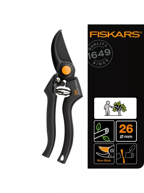 Fiskars P90 metszőolló, tapadásmentes, bypass L (1001530)