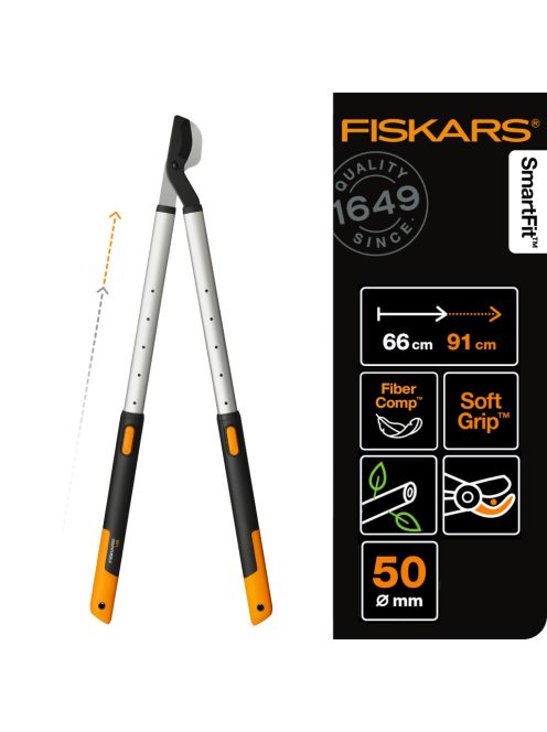 Fiskars SmartFit™ L86 teleszkópos ágvágó, bypass (1013564)
