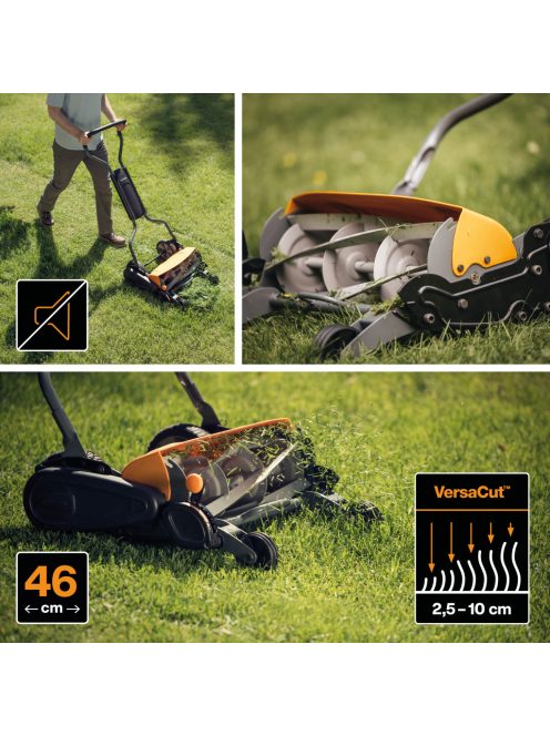 Fiskars StaySharp™ Max kézi fűnyíró (1000591)