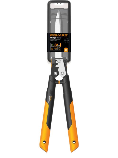 Fiskars PowerGearX™ fém fogaskerekes sövénynyíró, HSX92 - 25 év garanciával (1023631)