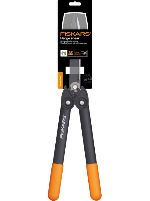 Fiskars PowerGear™ Sövénynyíró, fogaskerekes, HS72 (1000596)
