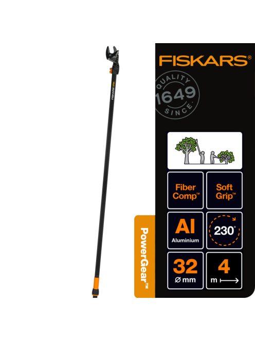 Fiskars PowerGear™ UP84 magassági ágvágó, bypass, 233 cm (1001557)