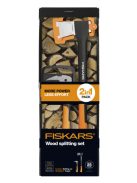 Fiskars X21 L rönkhasító készlet - 25 év garanciával (1025438)