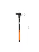 Fiskars X39 profi hasítófejsze és kalapács 2 az 1-ben, Safe-T (1001703)