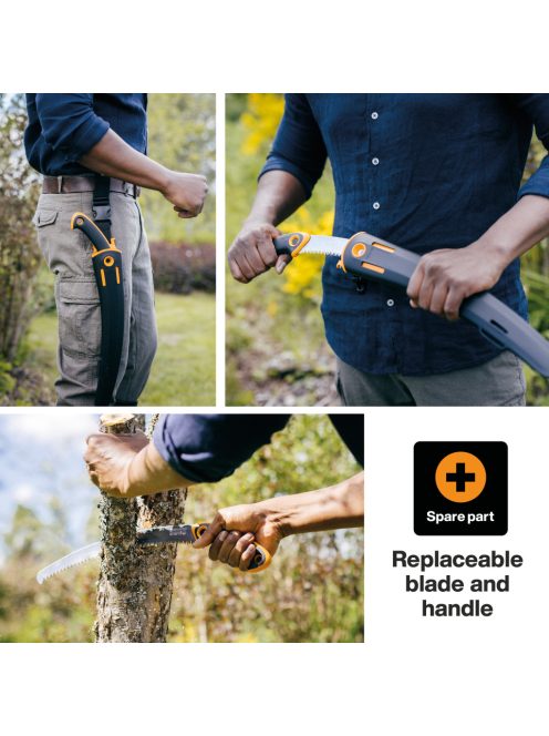 Fiskars Pro fűrész SW-240, tokkal (1020200)