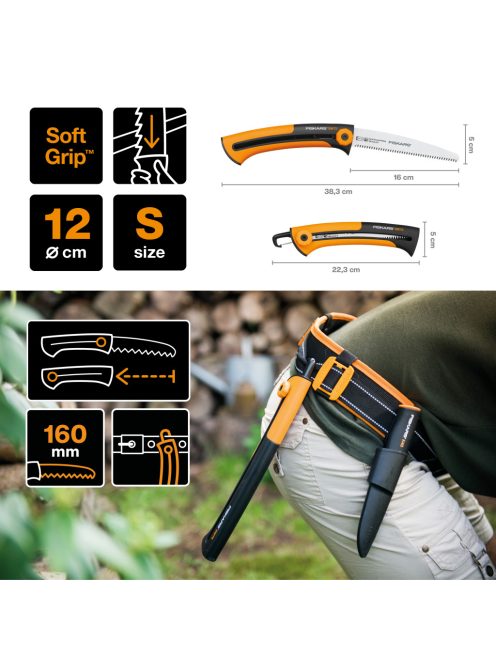 Fiskars Xtract™ barkács fűrész, SW72 (1000612)