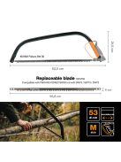 Fiskars 21''-os keretes fűrész (53 cm), SW30 (1001621)