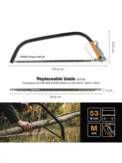 Fiskars Pót fűrészlap 21''-os (1001706)
