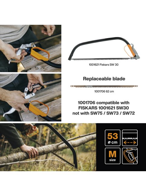 Fiskars Pót fűrészlap 21''-os (1001706)