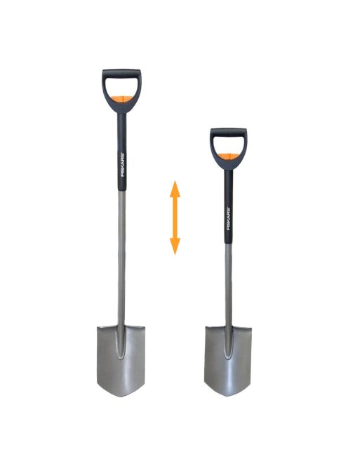 Fiskars SmartFit Teleszkópos ásó, hegyes (1001567)