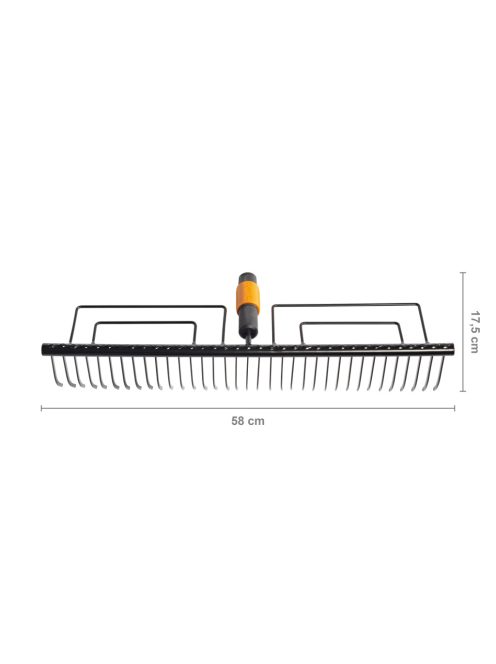 Fiskars QuikFit™ Gyűjtőgereblye fej (1000656)