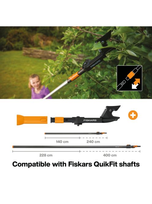 Fiskars QuikFit™ Teleszkópos nyél M (1000666)