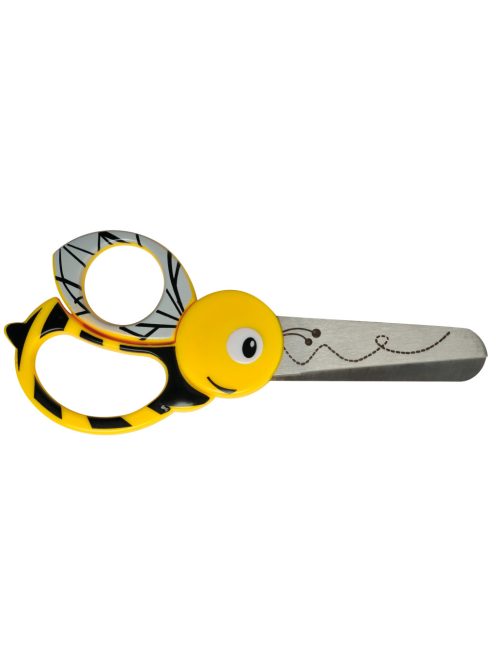 Fiskars Gyermekolló (13 cm), méhecske (1003747)