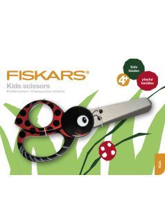 Fiskars Gyerekolló (13 cm), katica (1004612)