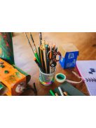 Fiskars Gyerekolló (13 cm), katica (1004612)