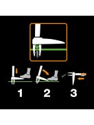 Fiskars Xact™ gyomkiszedő (1020126) - 25 év garanciával