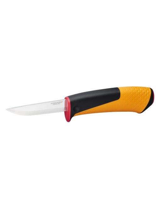 Fiskars Staysharp™ asztalos kés kifinomult famunkákhoz, tokba épített élezővel (1023620)