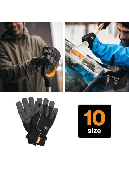 Fiskars kerti kesztyű, téli, 10-es méret (1015447)