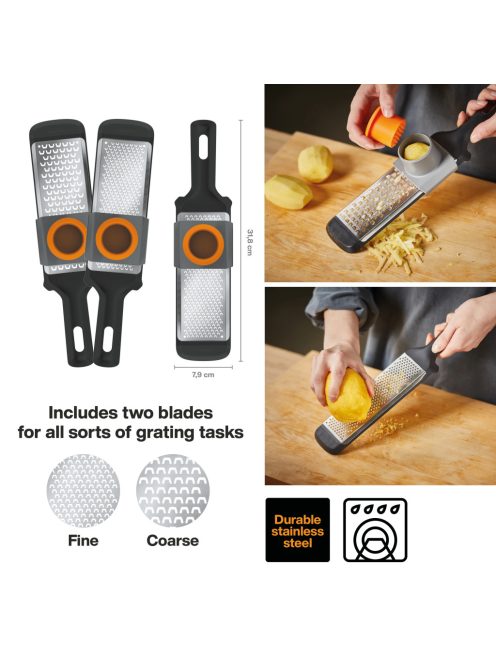 Fiskars Functional Form Reszelő szett: durva & finom  (1014413) 