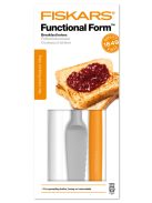 Fiskars Functional Form Kenőkés szett 3db műanyag késsel (fehér, sárga, szürke) (1016121)