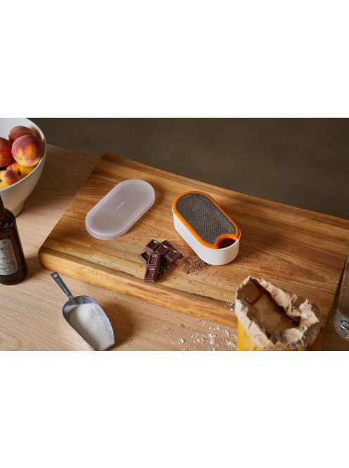 Fiskars Functional Form Reszelő tálkával, fehér (1019530)